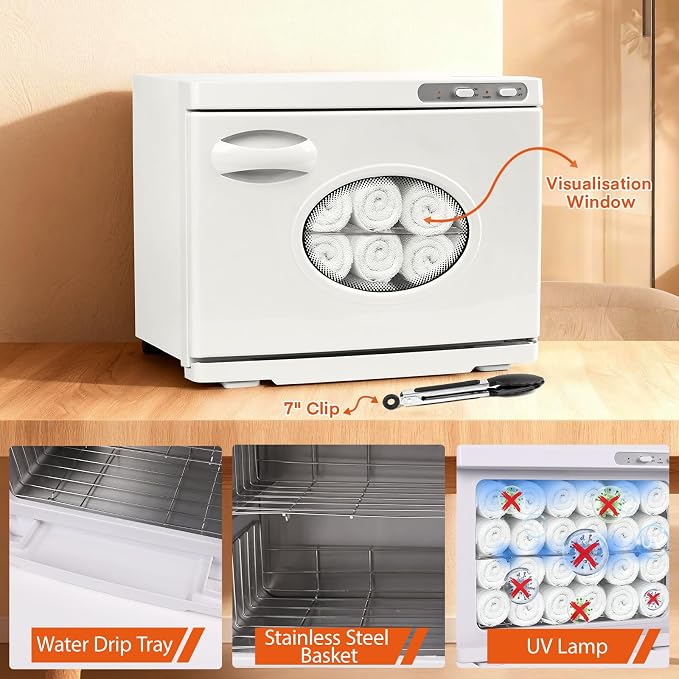 Yofuly Hot Towel Warmer, 23L Professional Spa Towel Heater Cabinet - Image 4