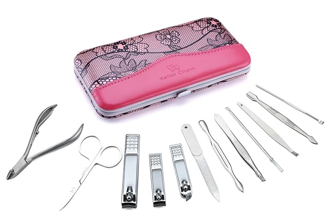 Manicure Set Professional Nail Clippers Kit Pedicure Care Tools- Stainless - Image 3