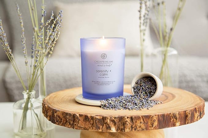 Chesapeake Bay Candle Medium Jar Scented Candle Serenity + Calm Home Décor - Image 2