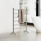Freestanding Towel Warmer 6 Bars Plug-in Option 3 Working Modes - Image 7