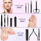 ANRUI Manicure Kit Nail Clippers Set Pedicure Kit, 12 Pieces Professional - Image 3