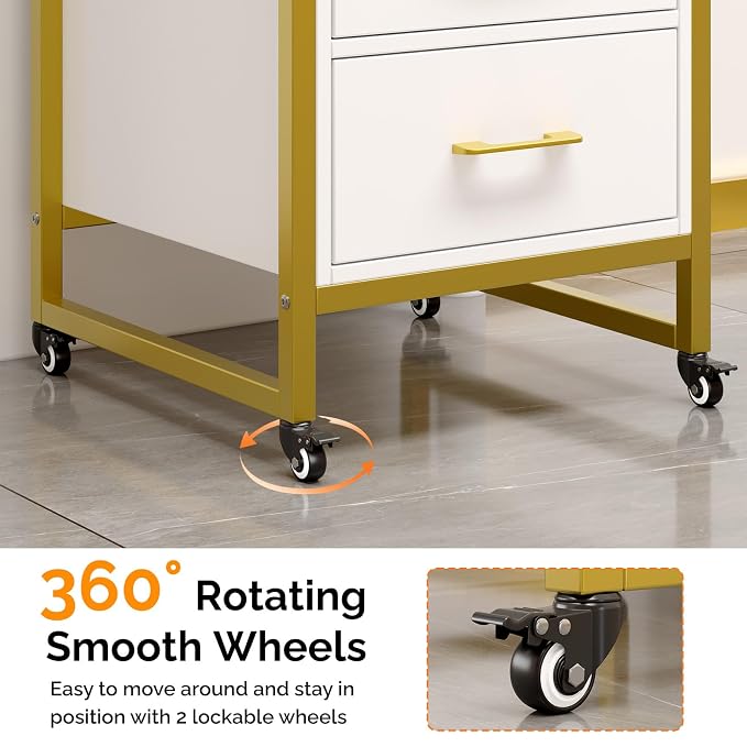 OmySalon Salon Trolley Cart, Hair Styling Station - Image 7