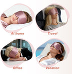 VOCOSTE 22 Momme Pure Silk Sleep Mask - Image 7