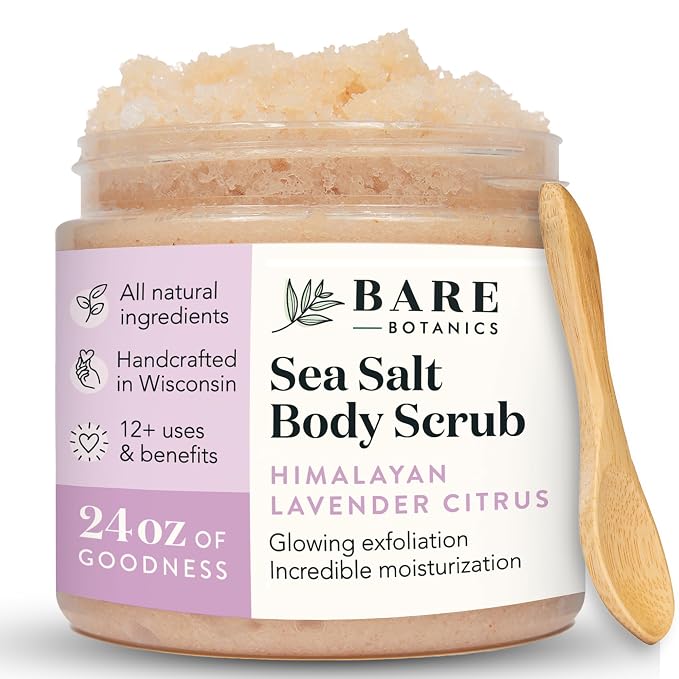 Bare Botanics Body Scrub 24 oz by BareBotanics