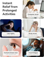 Heated Eye Mask for Dry Eye Relief, Cordless Warm Compress Sleep Mask - Image 7