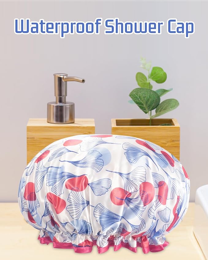 Aquior Shower Caps, Reusable Shower Cap - Image 8