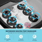 KNQZE Collapsible Foot Spa Electric Foot Bath - Image 2