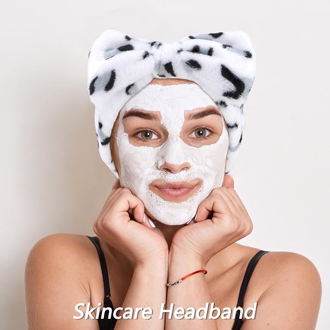 6 Pcs Elastic Microfiber Spa Headband Set - Image 6