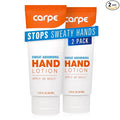 Carpe Sweat Absorbing Hand Lotion, A dermatologist-recommended, non-irritating by Carpe