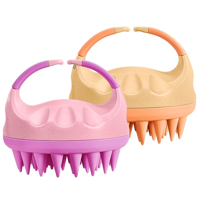 HEETA Scalp Massager with Soft Silicone Bristles by HEETA