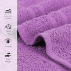 Hand Towels Purple Economy Salon Towels - Image 6