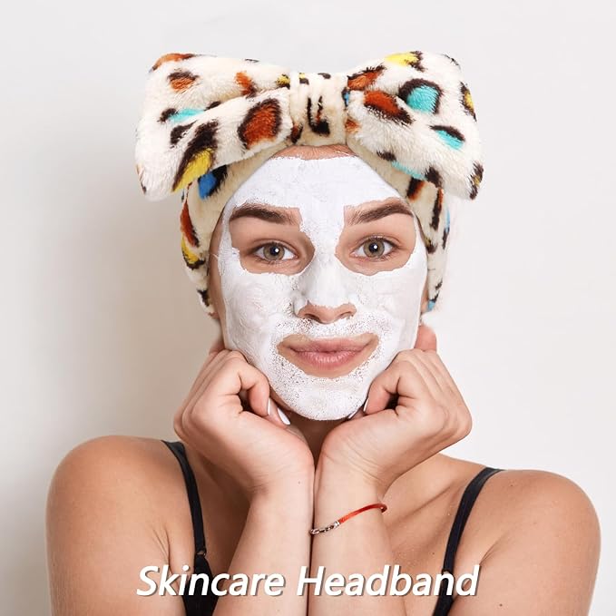 Velscrun 6 Pack Spa Headband, Makeup Headband, Face Wash Headbands, Skincare - Image 4
