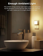 L LOHAS LED Night Lights Plug into Wall 2-Pack, 0.3W Plug in Night Light - Image 5