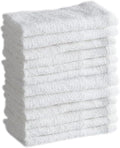QUBA LINEN 100% Cotton Washcloth Set – Soft, Absorbent Face Towels by QUBA+LINEN