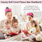 Casoty 6 Pcs Spa Headbands, Hair Holder - Image 7