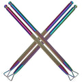 Beavorty Nail Cuticle Pusher 4pcs Stainless Steel Cuticle Peeler Triangle by Beavorty