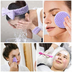 JPNK Face Sponges Cleansing Exfoliating Facial Sponges - Image 6