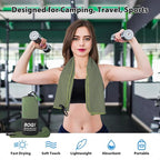 BOGI Microfiber Travel Sports Towel-Quick Dry Travel Towel, Soft Lightweight - Image 6