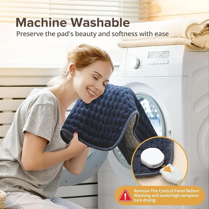 Heating Pad for Back Pain Relief, Electric Heating Pad - Image 7