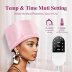 Heat Cap for Deep Conditioning: 10-Level Heats Up Quickly 3 Time Settings Hair - Image 4