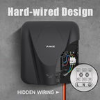 AIKE Elephant Power Commercial Hand Dryer High Speed Auto Warm Wind, Matte - Image 7