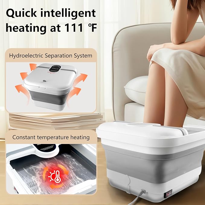 Collapasible Foot Spa Bath Massager - Image 5