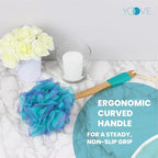 Yoove Bath Pouf with Handle - Image 8
