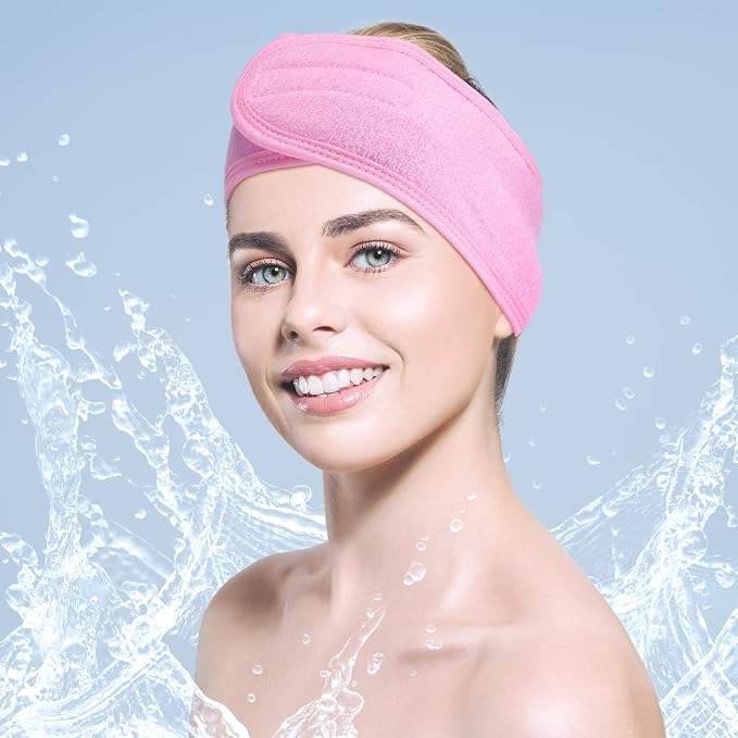 Hoteam 30 Pack Spa Headband Facial Esthetician Hair Wrap - Image 2