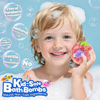 Bath Bombs for Kids with Surprise Inside, 32 Pack 1.8-Inch Fizzy Bath Bombs - Image 2