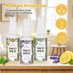 STRN Toilet Spray, Mint & Lavender Natural Scent, Portable Instant Odor - Image 3