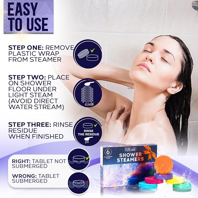 Aromatherapy Shower Steamers Set - Image 4