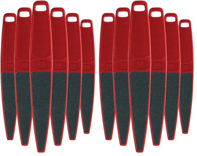ForPro Red Panda Foot File, 60/100 Grit, Double-Sided Pedicure File by ForProProfessionalCollection