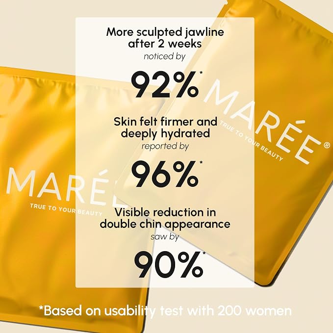 MAREE V Line Lifting Mask with 24K Gold – Deep Collagen Face Mask - Image 11