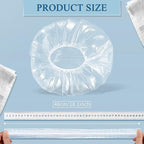 MORGLES 100 Pcs Disposable Shower Caps - Image 2
