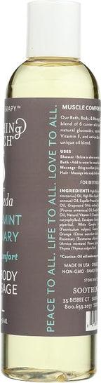 Soothing Touch Bath & Body Massage Oil, Muscle Comfort - 8 Oz - Image 6