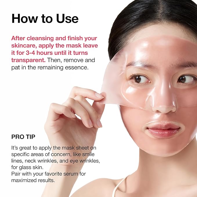 ANUA Peach 70 Niacin Brightening Collagen Mask, Overnight Face Mask - Image 5