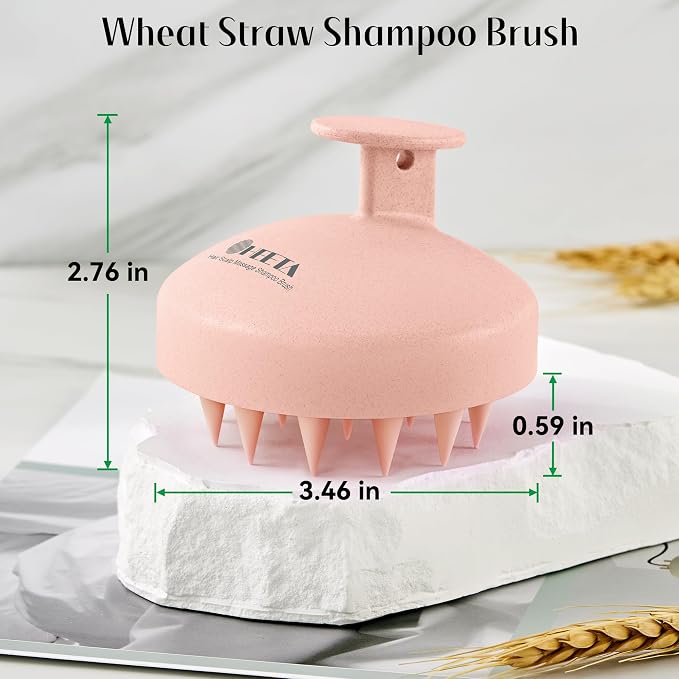 HEETA Scalp Scrubber Shampoo Brush, Scalp Massager Tool - Image 5
