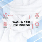 Infinitee Xclusives Luxury 100% Ring-Spun Cotton White Bath Towels Set of 4 – - Image 7