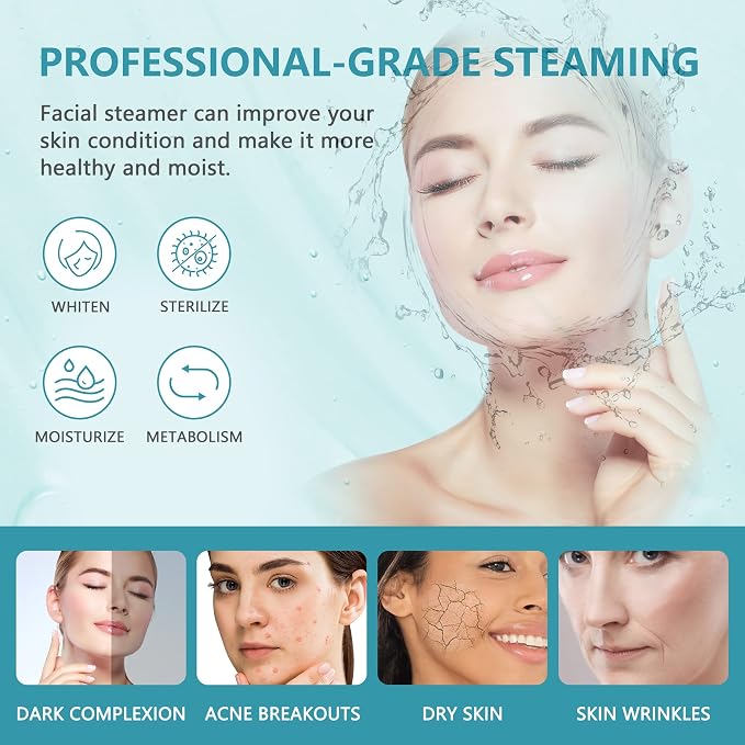 Nova Microdermabrasion Professional 2 in 1 Facial Steamer - Image 4