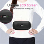 Portable Heating Pad Period Cramps: 2 Timer 6 Heat Levels 6 Vibration Modes - Image 4