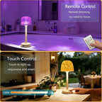 Waterproof Bathroom Lamp with 16 Color Ocean Wave Projector, Rechargeable - Image 6