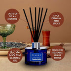 Xcleen Reed Diffuser Set, 6.7 Oz Hawaiian Holiday Scented Reed Diffuser - Image 3