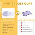 XPCARE 24 Pack Steam Eye Masks for Dry Eyes, Self Heated Steam Warm Eye Mask - Image 4