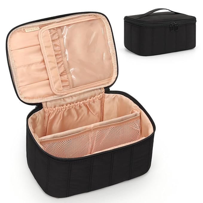 OCHEAL Black Makeup Bag - Image 9