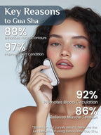 Rena Chris Gua Sha Facial Tools, Stainless Steel Guasha Tool - Image 4