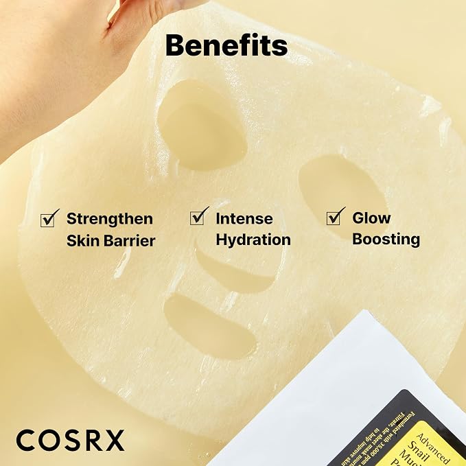 COSRX Snail Mucin Sheet Mask 10 EA - Image 5
