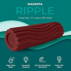 Oceanfoam Ripple Travel Foam Roller Firm Mini Foam Roller - Image 3