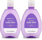 Amazon Basics Tear-Free Night-Time Baby Bath, Lightly Scented, 13.6 Fl Oz by AmazonBasics