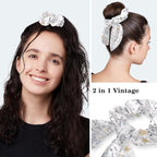 Scrub Cap with Hair Scrunchy, Ponytail Holder Surgical Cap - Image 6