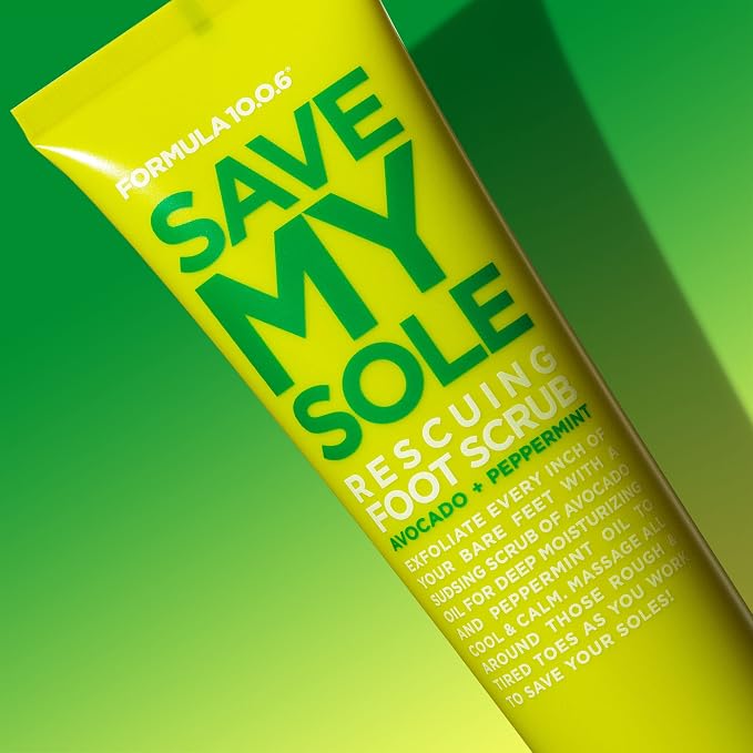 FORMULA 10.0.6 - Save My Sole Rescuing Foot Scrub Exfoliating Foot Treatment - Image 3